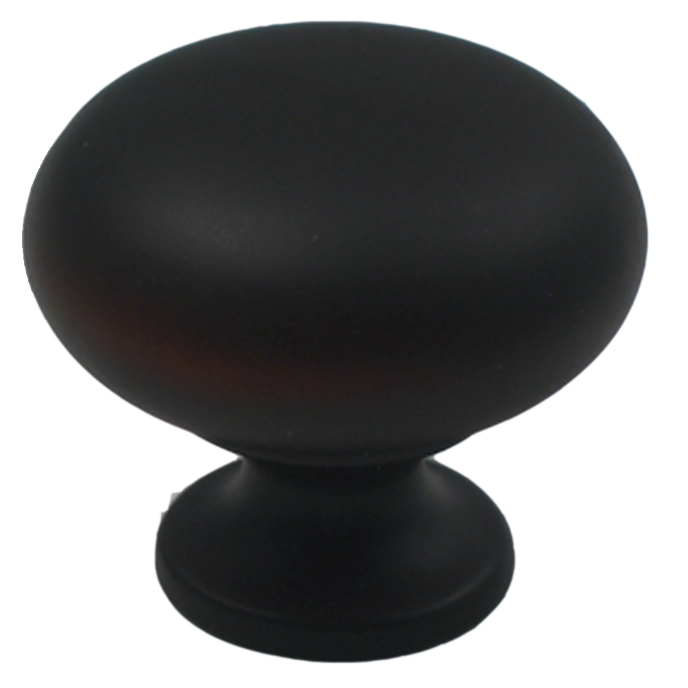 Rusticware 950-BLK 1-1/4" Knob  in Black